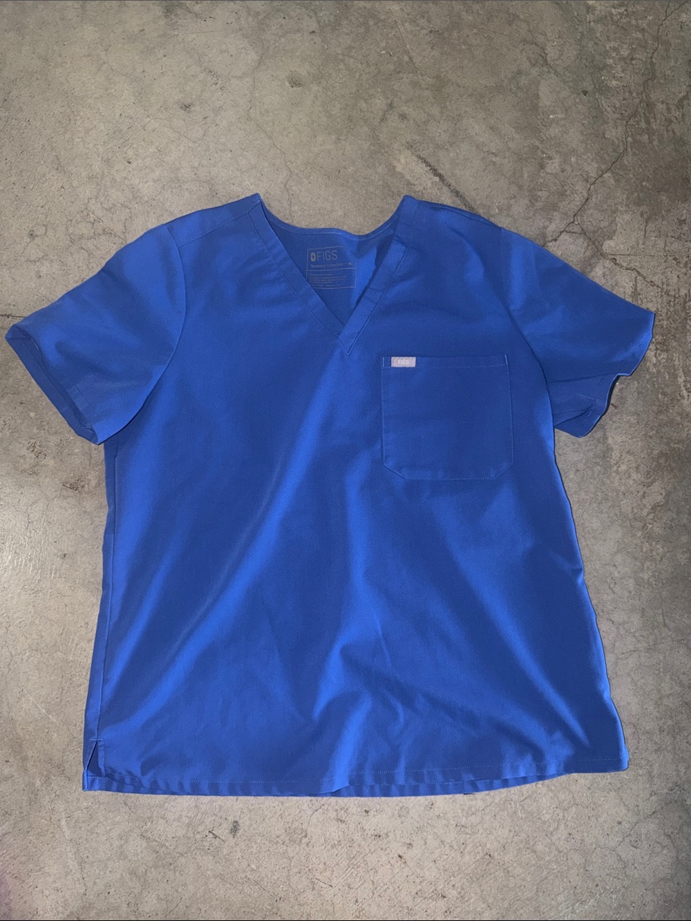 Figs “DENIM” catarina top size XL